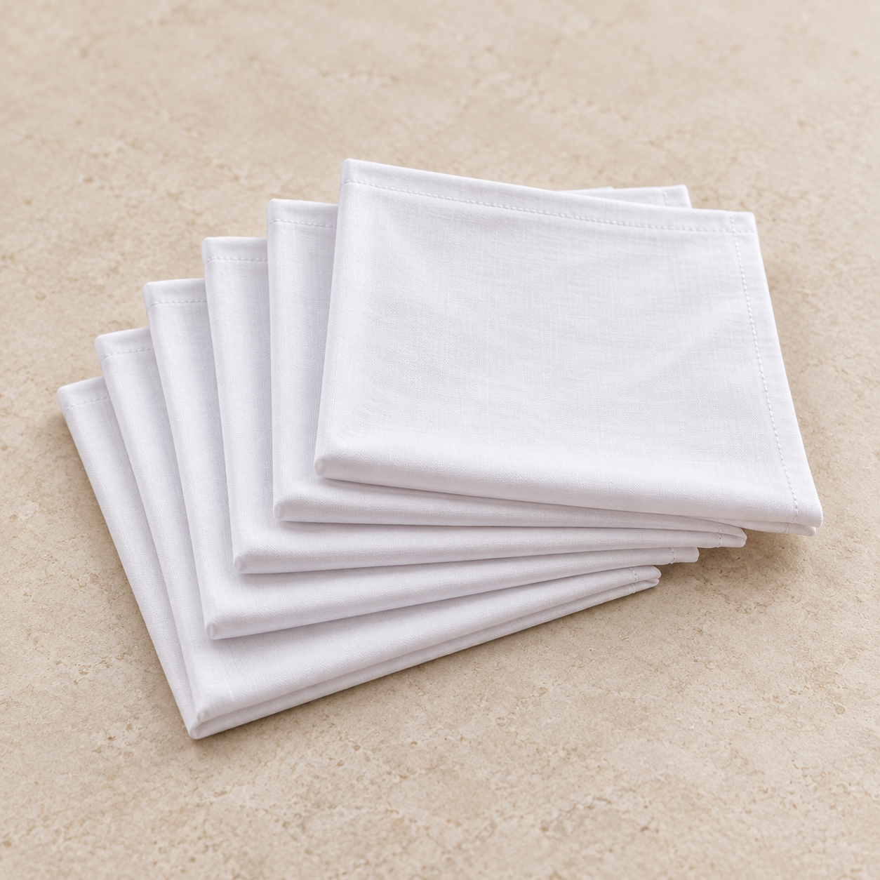 White handkerchiefs